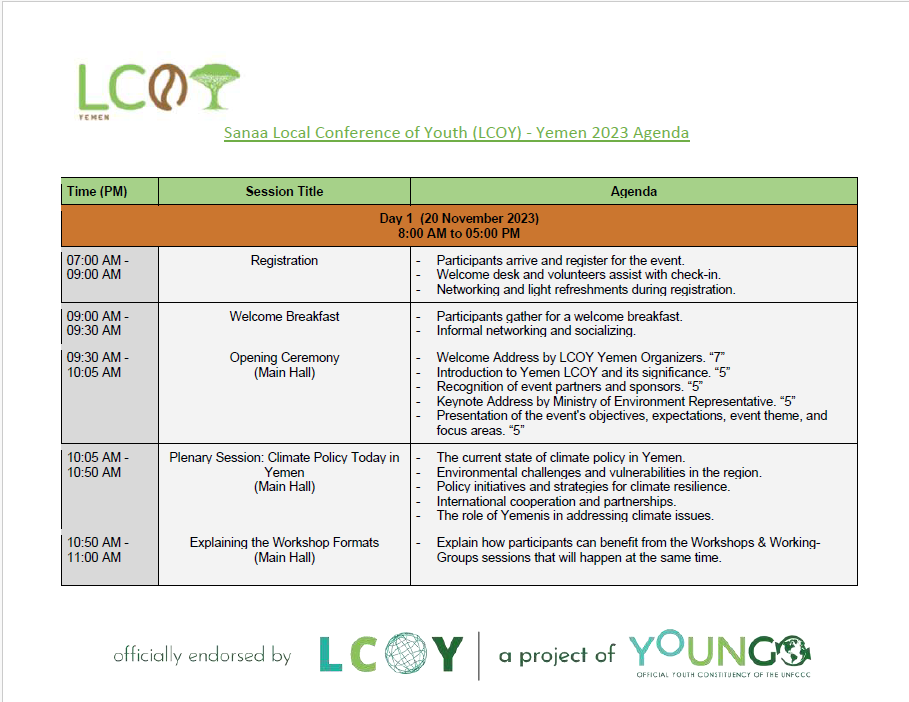 Blurred Agenda Image